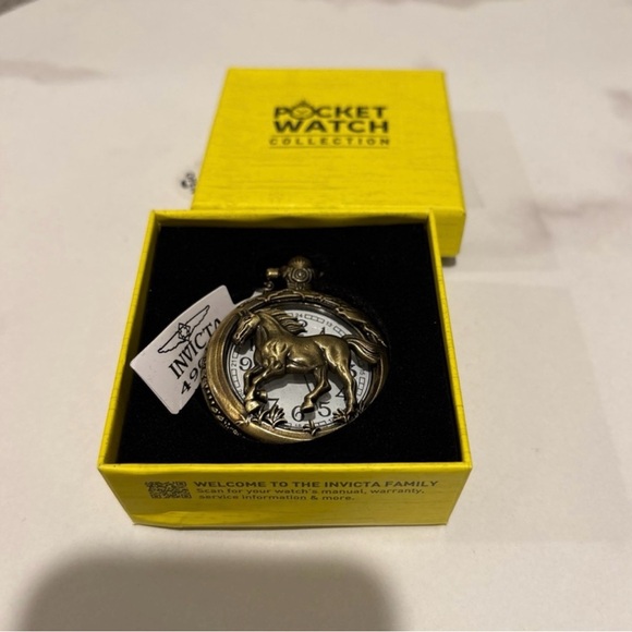 Invicta Equinox Pocket Watch - 47mm, Bronze NWT - Picture 9 of 9